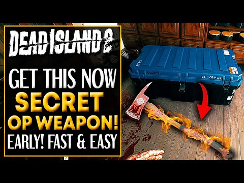 Dead Island 2 HOW TO GET SECRET OP WEAPON EARLY - Dead Island 2 Secret Weapon Location