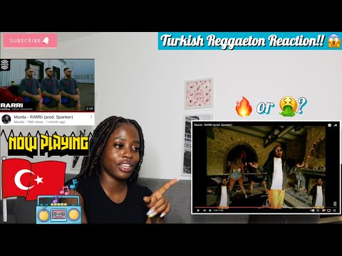 Murda - RARRii (prod. Spanker) TURKISH MUSIC REACTION