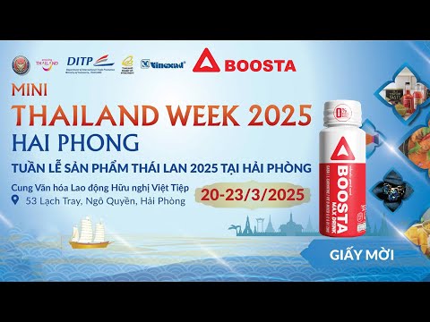 Boosta Mini Thailand Week Hai Phong 2025 Full