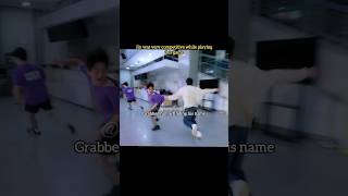 Download lagu Jin literally fell Seokjin on the floor..🤣He didn't show any mercy while playing that game🔥😍😅 mp3