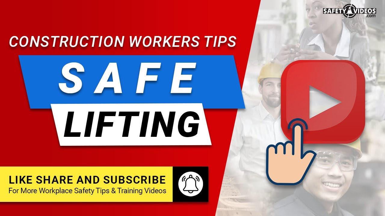 Safe Lifting Tips for Construction Workers - from SafetyVideos.com