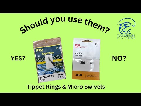 Tippet Rings and Swivels....Should you use them??