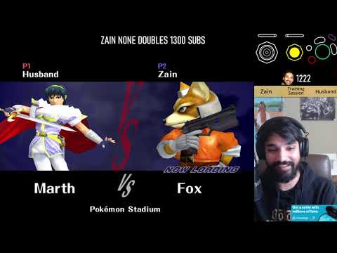 Zain & Husband First Training Session : Marth Fox Match up