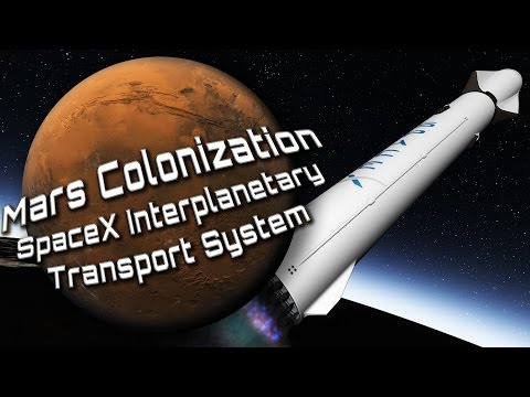 Mars Colonization - SpaceX Interplanetary Transport System - Full movie
