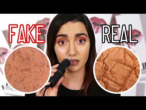 Real Vs Fake Makeup Under A Microscope
