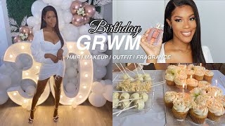 BIRTHDAY GRWM! HAIR, MAKEUP, OUTFIT, AND FRAGRANCE! + Mini Vlog ft ANA LOUISA