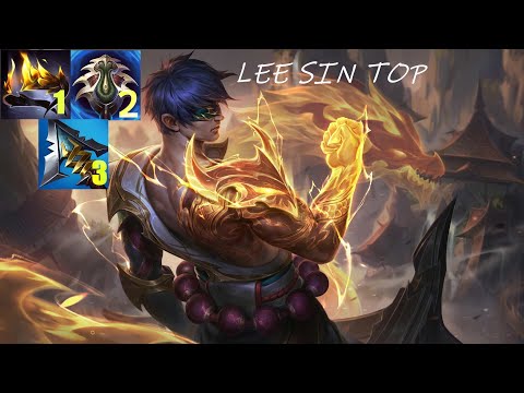 Top lane Lethality Lee Sin is very strong with this build!