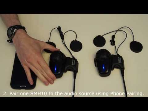 Music Sharing on Two Sena SMH10 Headsets