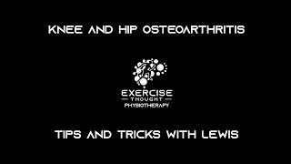 Knee and Hip Osteoarthritis