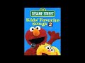 Sesame Street Kids Favorite Songs 2 2001 VHS