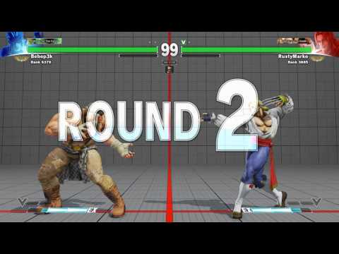 SFV~ Vega (RustyMarko) vs. Alex (Bebop3k) HD
