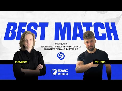 OBABO VS TIMBO || BEST MATCH | EUROPE PRELIMINARY DAY 2 | SWC2023 | Summoners War
