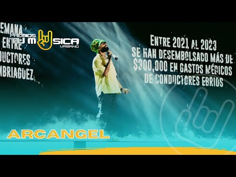 El gran Arcangel en impresionante presentación en Premios Tu Música Urbano 2023