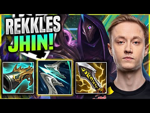 REKKLES IS A BEAST WITH JHIN! - G2 Rekkles Plays Jhin ADC vs Twitch! | Season 11