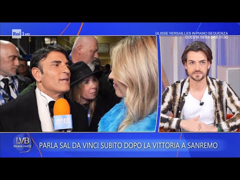 Sanremo 2026, parla Sal Da Vinci dopo la vittoria: "Un miracolo" - La volta buona 02/03/2026