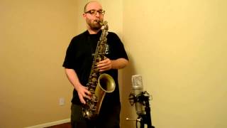 Bye-ya on the tenor sax
