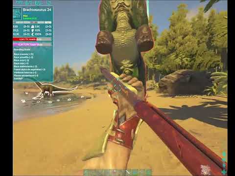 Como tamear Brachiosaurus ARK ADDITIONS MOD