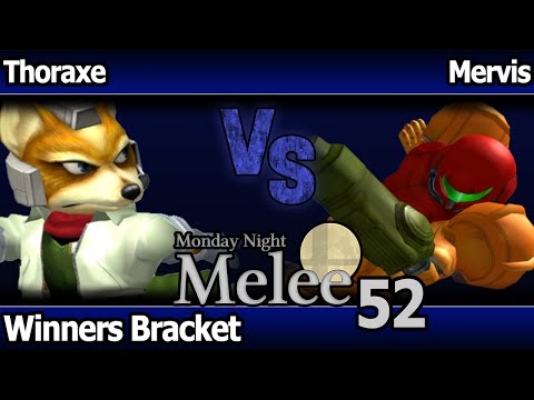 MNM 52 Melee - Thoraxe (Fox, C Falcon) vs Mervis (Samus) - Winners Bracket