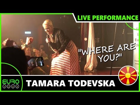 TAMARA TODEVSKA - 'WHERE ARE YOU?' (IMAANI -  UK EUROVISION 1998) | LIVE IN LONDON @ EUROFEST