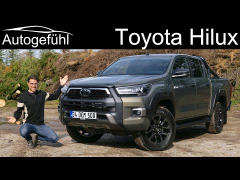Toyota Hilux FULL REVIEW 2021 facelift Hilux double cab Invincible - Autogefühl