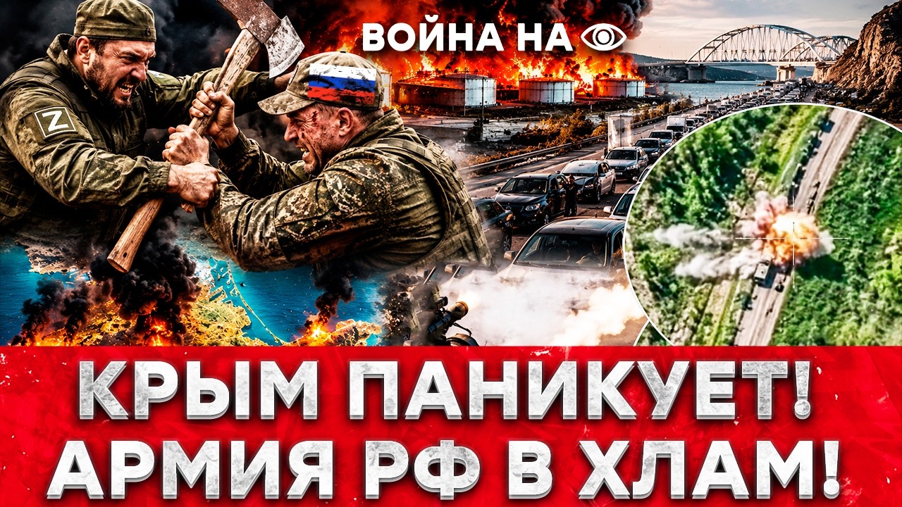 СВОшНИКИ РУБЯТСЯ ТОПОРАМИ 😱 ДЕБЕНЗИНИЗАЦИЯ: КРЫМ ВСТАЛ, ЛУГАНСК СЛЕДУЮЩИЙ! 