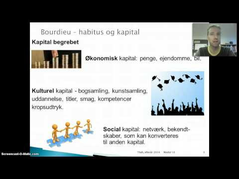 Pierre Bourdieu - kapitalbegrebet