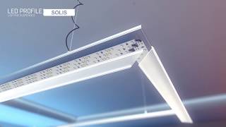 Videó: Lumines Solis - széles, lapos LED profil