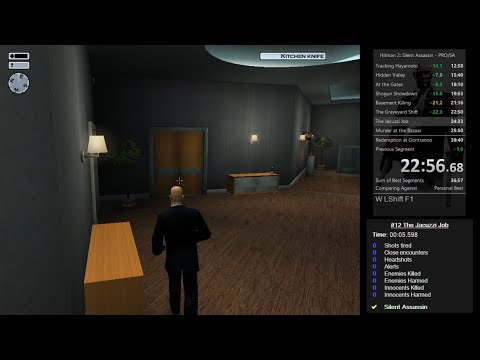 Hitman 2: Silent Assassin - PRO/SA speedrun (38:23)