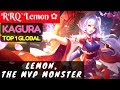 Lemon, The MVP Monster [Top Global 1 Kagura] | RRQ`Lemon ✿ Kagura Gameplay #24 Mobile Legends.