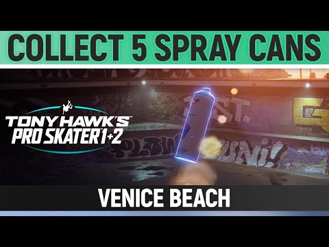 Tony Hawk's Pro Skater 1+2 - Venice Beach - Collect 5 Hall Passes