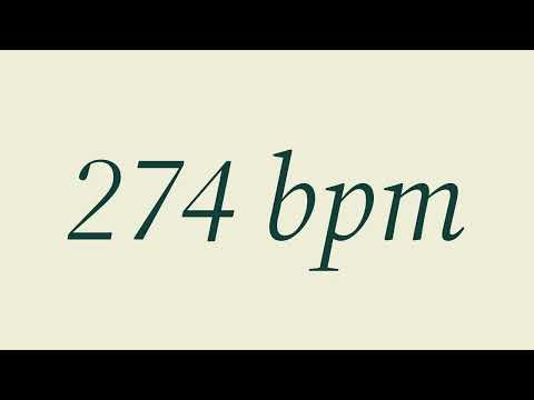 Metronome - 274 bpm