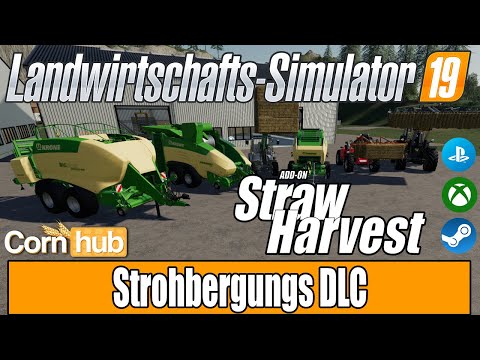 LS19 DLC Vorstellung - Strohbergungs Addon - LS19 DLC