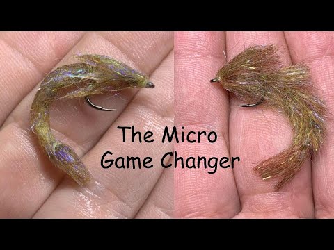 Fly Tying - is that a minnow? the Micro Game Changer