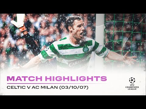 From the Archives | Celtic 2-1 AC Milan | The last gasp goal that toppled AC Milan #onthisday