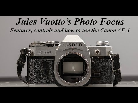 Features, controls and how to use the Canon AE-1 one of the most popular cameras of all time.
