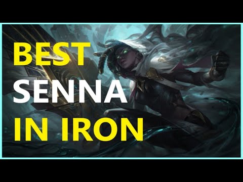 BEST SENNA SUPPORT IN IRON!!!! PERMA SLOW BOT LANE!!!!! Season 10 Gameplay - League of Legends