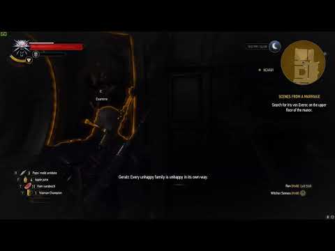 “Happy families are all alike; every unhappy family is unhappy in its own way." Witcher 3