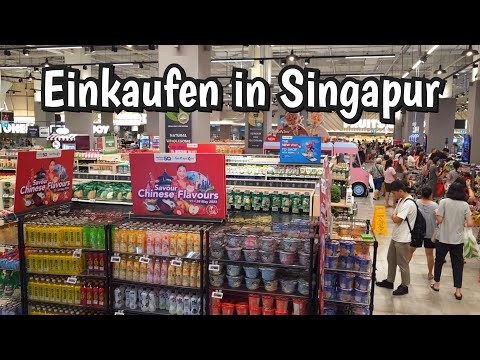 Supermarkt in Singapur durchstöbern - was gibt's zu entdecken?