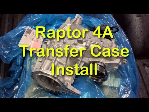Raptor 4A Transfer Case Install in a XLT Regular Cab