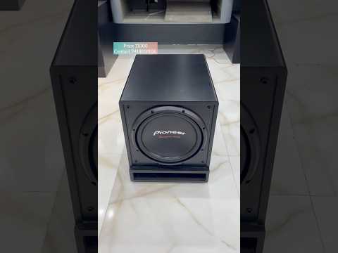 Pioneer subwoofer 1212D4 with L port box | smooth bass punching￼ subwoofer
