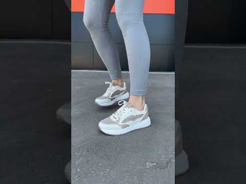 Жіночі демісезонні осінні кросівки, жіночі стильні кросівки, шкіряні повсякденні кросівки для дівчини - фото 1 - id-p2242109816