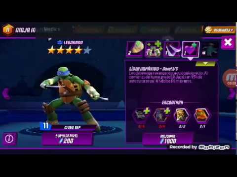 Por un momento fui el primer lugar en el torneo de las Tortugas Ninja leyendas 😱😱😱. Oscar ninja