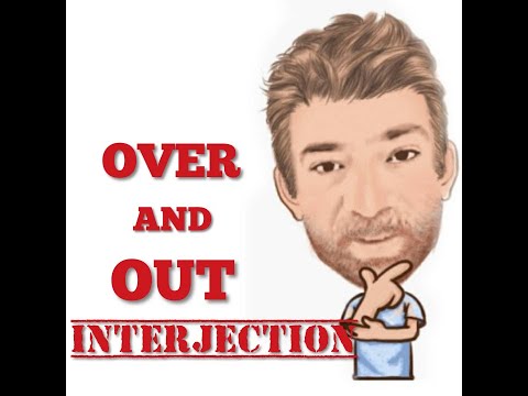 English Tutor Nick P Interjections (148) Over and Out - Origin