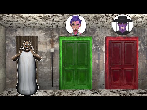 Granny found Kpop demon hunters secret doors Funny Horror Animation