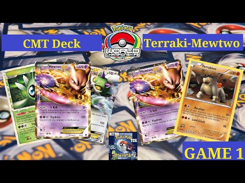 2012 Pokemon World Championship Decks - Mewtwo EX/Celebi Prime Vs Mewtwo EX/Terrakion - Game 1