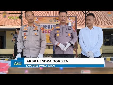 POLRES SUMBA BARAT UNGKAP KASUS PEMBUNUHAN