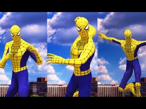 New Flying Spider Rope Super Spider Hero City Battle | Flying Iron Rope Super Spiderhero
