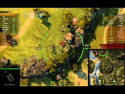World Of Tanks - i501, T57, Рудники - Хороший бой на арте.mp4