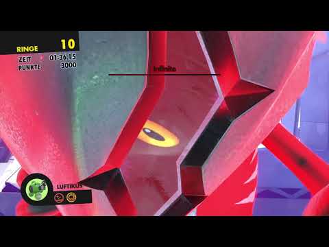 SONIC FORCES Level 17 Metropolis: Vs. Infinite