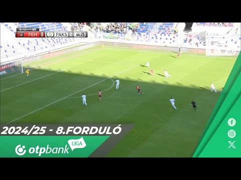 Holender Filip gólja a Fehérvár FC – Paksi FC mérkőzésen